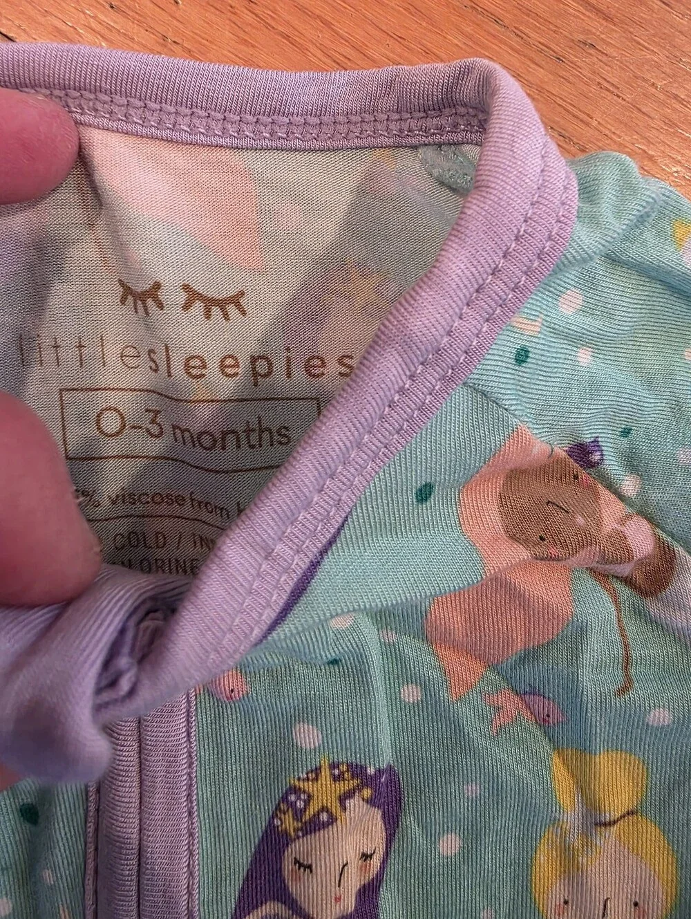 Little Sleepies Mermaids Zippy